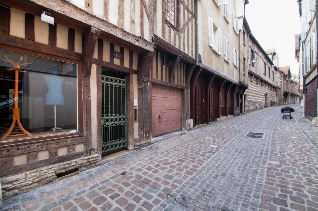 Appartement Charmant A Troyes Avec Jardin Cloture 50 M² Zewnętrze zdjęcie